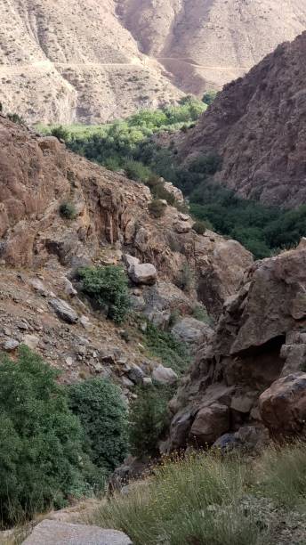 istock Beautiful view of Marrakech mountains 1443458837