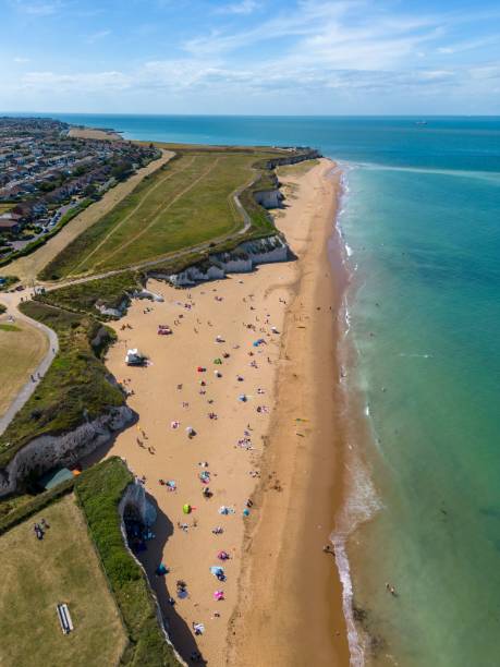 istock beach blue sky green sea seaside town kent england white cliffs 1443459509