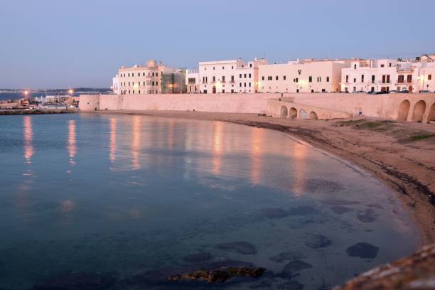 istock Scenery by the sea at dusk 1443459657