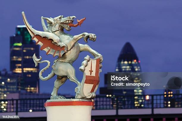 City Of London Dragon - zdjęcia stockowe i więcej obrazów City of London - City of London, Smok - Postać fikcyjna, Statua