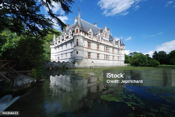 Azaylerideau Loire Francja - zdjęcia stockowe i więcej obrazów Azay-le-Rideau - Azay-le-Rideau, Zamek - Konstrukcja budowlana, Bez ludzi