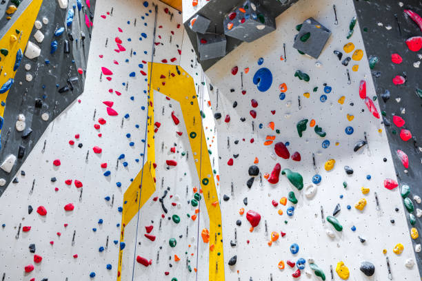istock Artificial rock climbing walls 1443464386