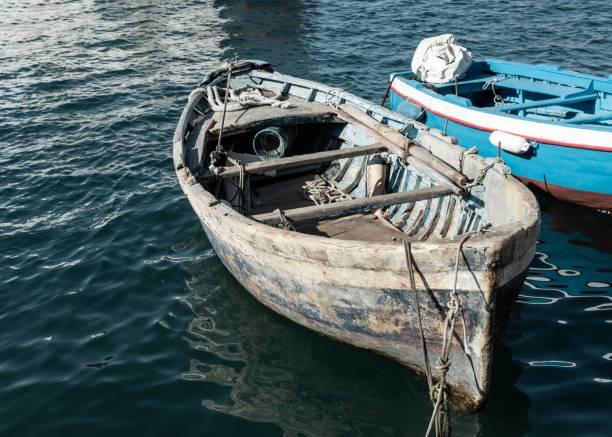 istock Two boats on the water 1443465411