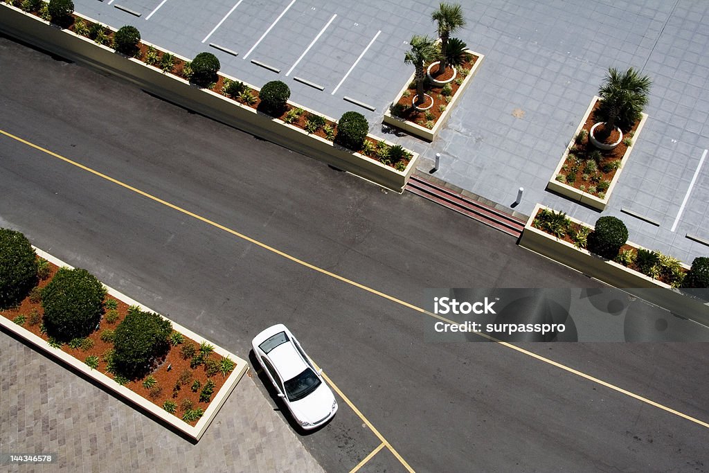 Veduta aerea di parcheggio - Foto stock royalty-free di Berlina