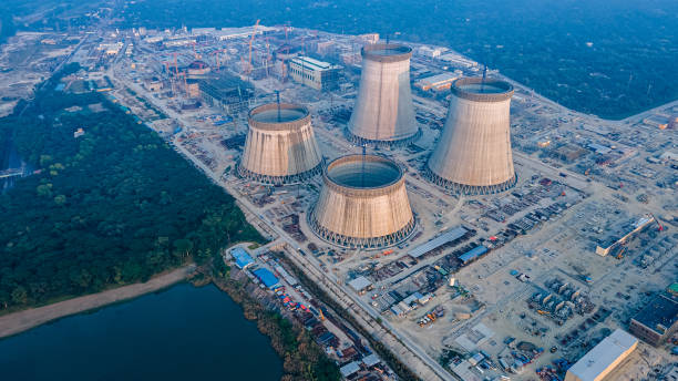 방글라데시 루프푸르 원자력 발전소 - nuclear power station construction uranium energy 뉴스 사진 이미지