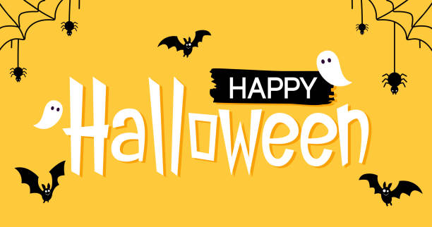 istock Happy halloween design. background, vector illustration. Happy halloween banner. 1443471137