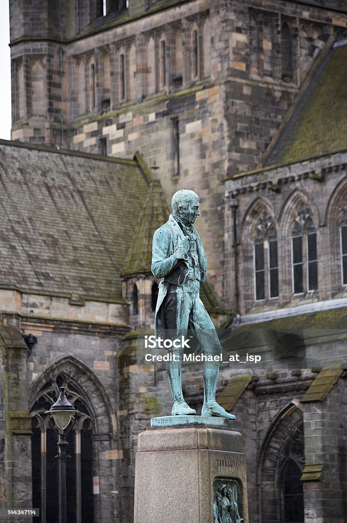Statue von Robert Tannahill in Paisley, Schottland - Lizenzfrei Schottland Stock-Foto