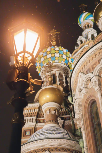 istock Savior on the Spilled Blood on a winter night 1443471486