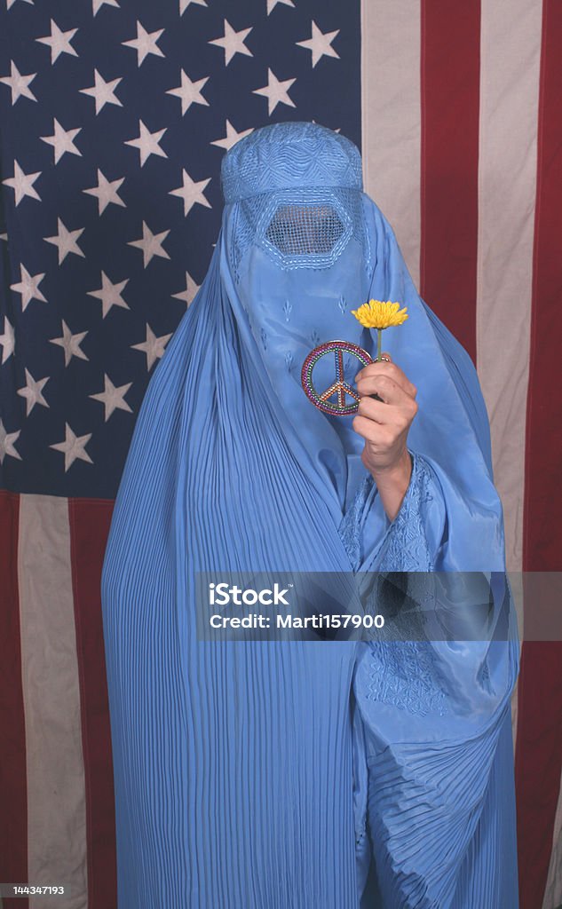 Donna in Afghanistan - Foto stock royalty-free di Afghanistan