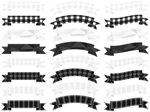 Checkerboard Vector Ribbon 40+ Black And White Checkered Ribbons Stock Illustrations, Royalty-Free ...