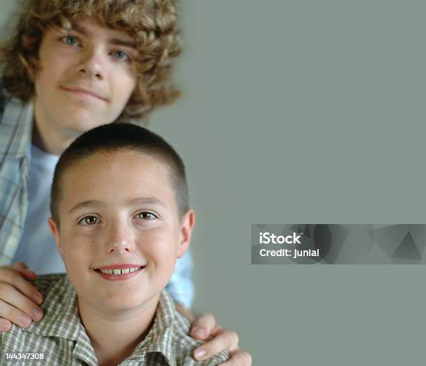 Two Brothers Stock Photo - Download Image Now - Advice, Brother, Adolescence