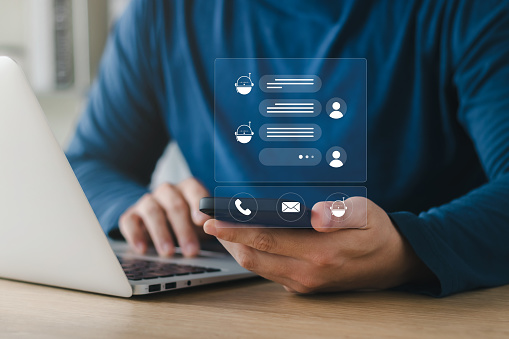 Smart Digital Customer Service Application Ai Chatbot Artificial ...