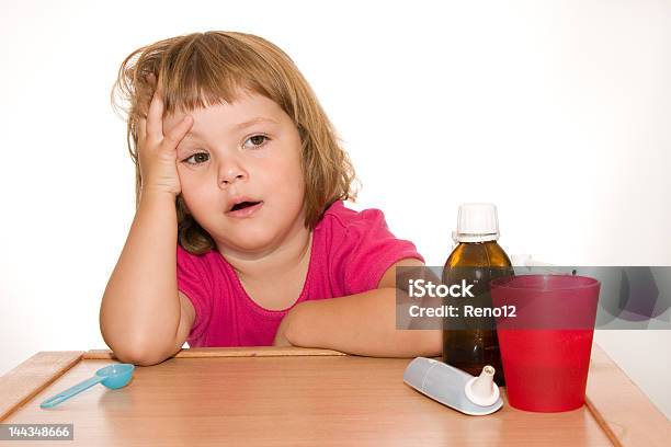 Sick Child Stock Photo - Download Image Now - Capsule - Medicine, Child, Childhood