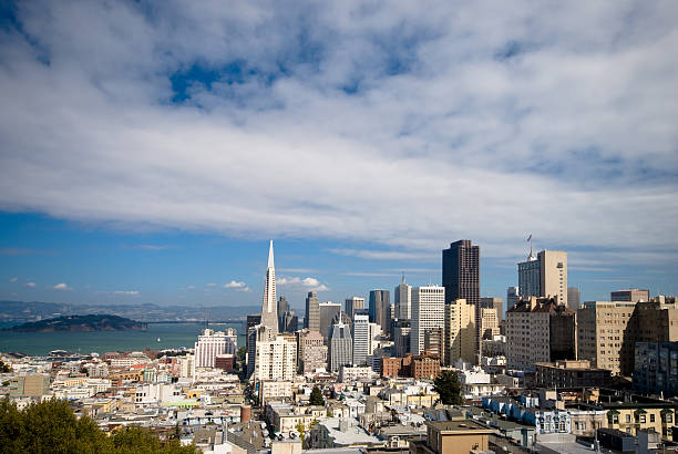 istock San Francisco Financial District (wide angle composition) 144348999