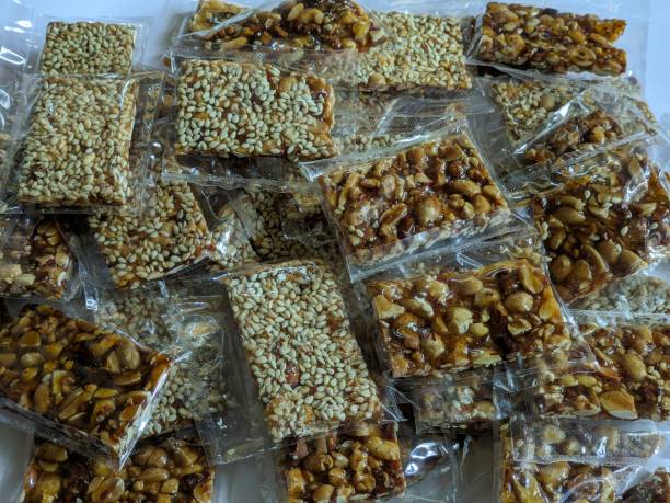 istock Close-up of chikki food 1443490276