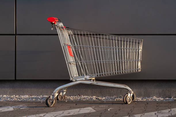 istock Mall shopping cart. 1443490290