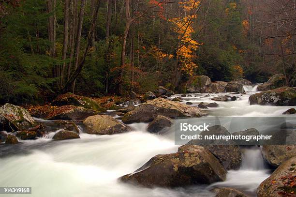 Midnight Hole Taken With A Slow Shutter Speed Stock Photo - Download Image Now - Appalachia, Autumn, Boulder - Rock