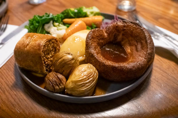 Vegetarian Sunday lunch.