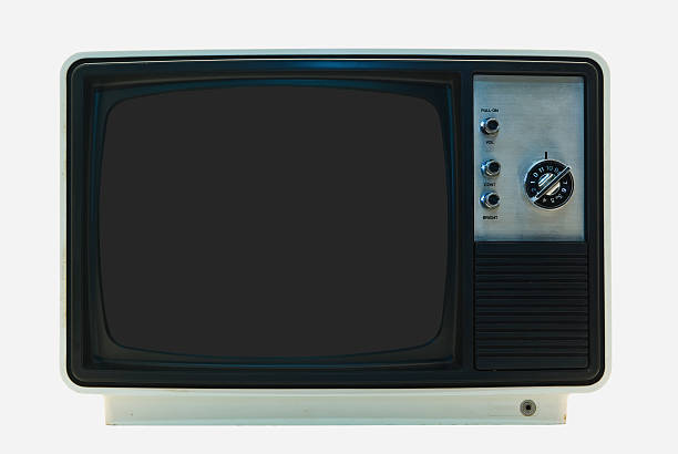 istock Retro TV - Isolated with Clipping Paths 144350090