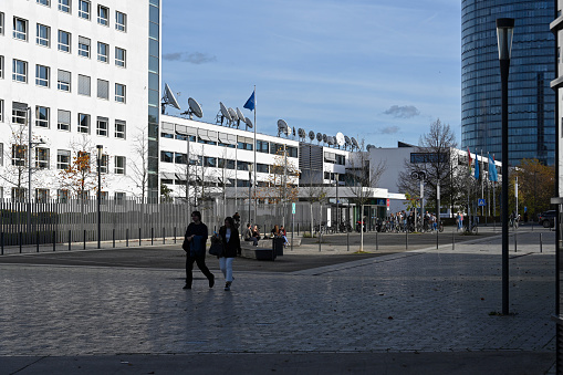 Bonn, Germany, October 26, 2022 - Deutsche Welle headquarters, Bonn, North Rhine-Westphalia, Germany.