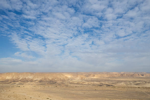 Desert View and blue sky landscape.
