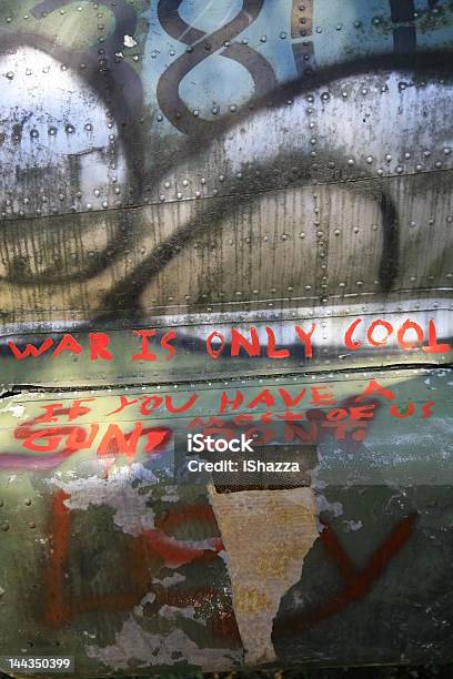 War Is Only Cool Stock Photo - Download Image Now - Bosnia and Herzegovina, Graffiti, Gun