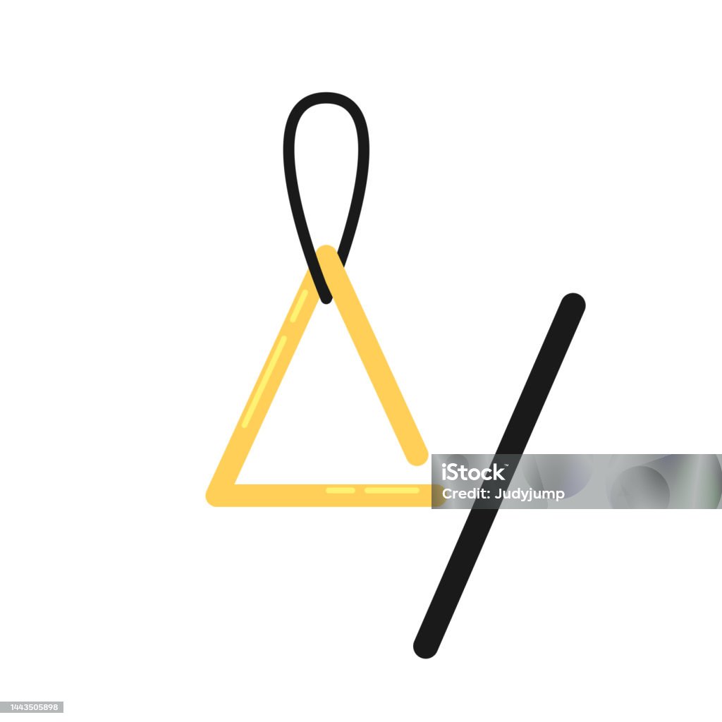 Vector de icono de triángulo musical de metal. Triángulo musical de metal con palo. Icono de instrumento musical de percusión aislado sobre fondo blanco. - arte vectorial de Abofetear libre de derechos Vector de icono de triángulo musical de metal. Triángulo musical de metal con palo. Icono de instrumento musical de percusión aislado sobre fondo blanco. - arte vectorial de Abofetear libre de derechos
