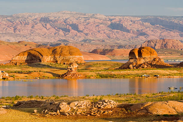 istock Lake Powell Rock Formation Closeup 144350671