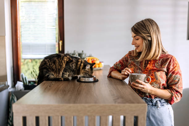 istock Morning routine with my best friend 1443507516