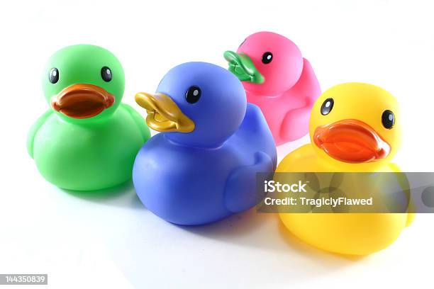 Rubber Duck Assortment Stock Photo - Download Image Now - Bathroom, Blue, Child
