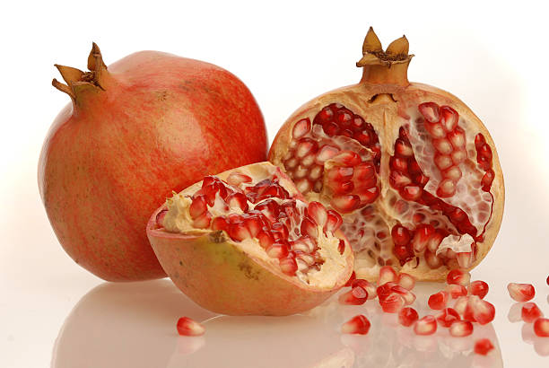 pomegranate stock photo