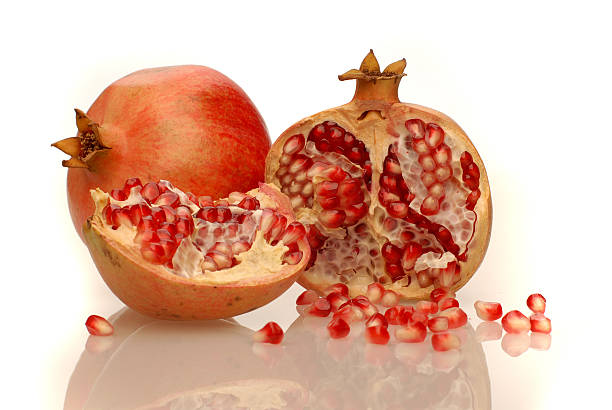 pomegranate stock photo