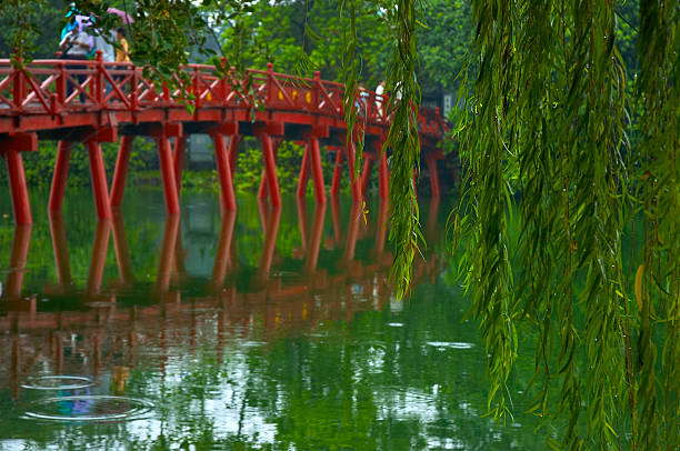 istock Huc Bridge in Hanoi, Vietnam 144351176