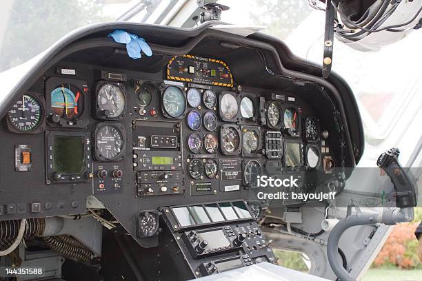 Internal View Of A Helicopter Stock Photo - Download Image Now - Altitude Dial, Radar, Air Vehicle