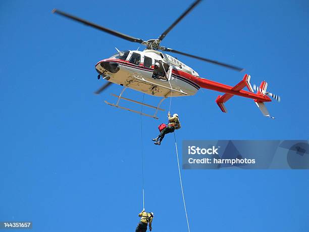 Reminder Stock Photo - Download Image Now - Rappelling, Fire - Natural Phenomenon, Helicopter