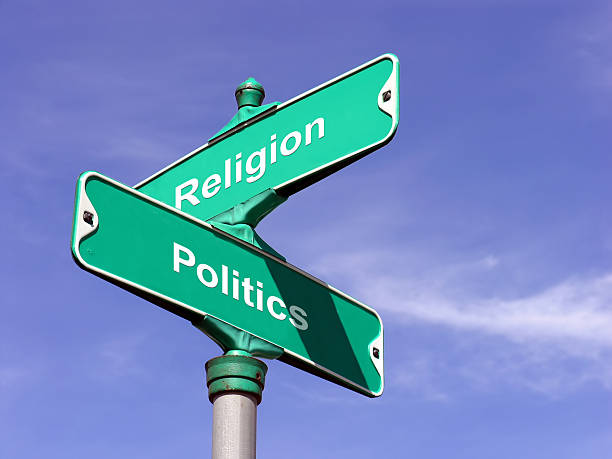 religion gegen politik - right wing stock-fotos und bilder