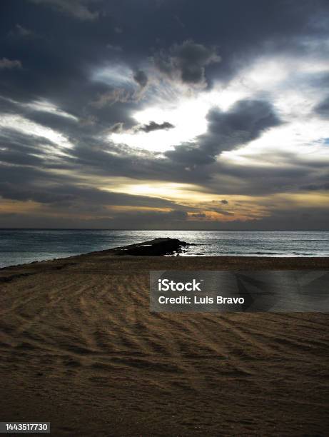 Sunset Stock Photo - Download Image Now - Beach, Beauty In Nature, Cloud - Sky