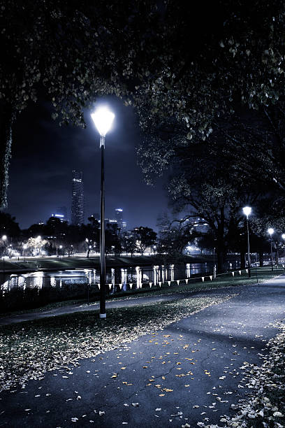 streetlamp - yarras edge fotografías e imágenes de stock