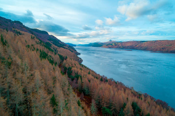 istock Loch Ness Shoreline Aerial View 1443525084