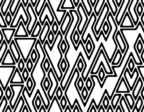 seamless abstract ethnic pattern