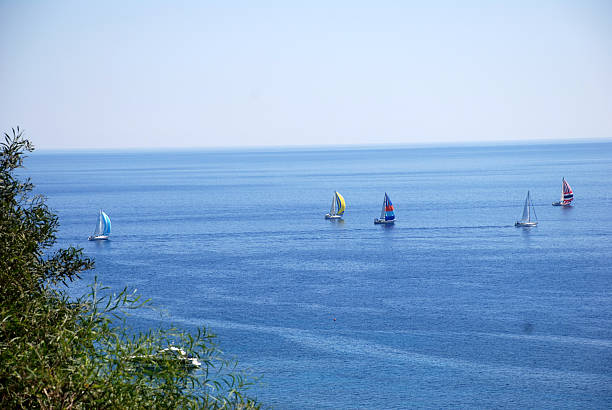 istock Group of Boats in Protaras 144352624