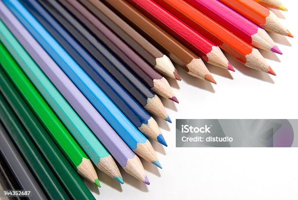 Coloured Pencils Stock Photo - Download Image Now - Art, Art And Craft, Art and Craft Equipment
