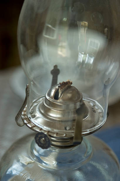 Gas Lantern stock photo