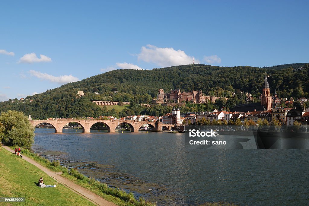 Das romantische Heidelberg - Lizenzfrei Altstadt Stock-Foto