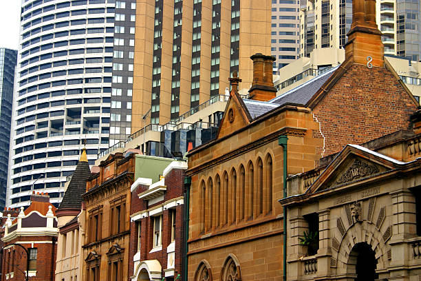 istock The Rocks, Sydney, Australia buildings in a row 144353250