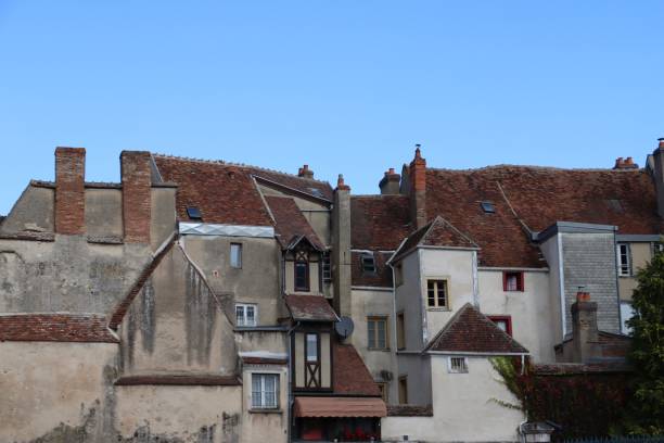 istock Roofs in Auxerre 1443533230