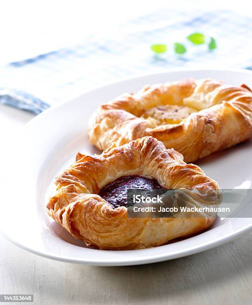 Closeup De Pastelaria Dinamarquesa - Fotografias de stock e mais imagens de Pastelaria Dinamarquesa - Pastelaria Dinamarquesa, Almoço, Assado no Forno