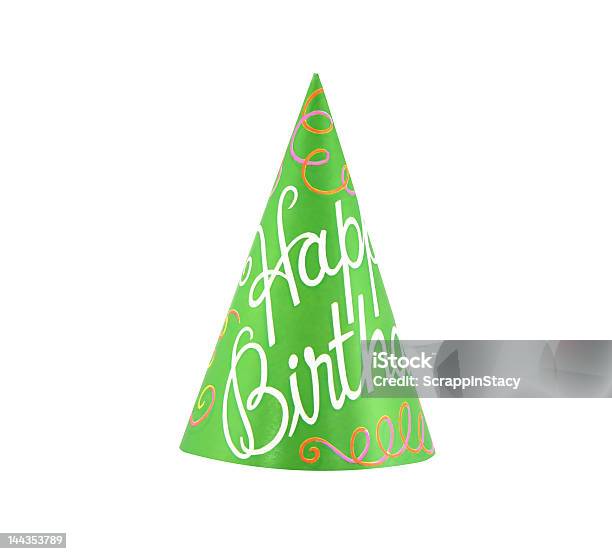 Photo libre de droit de Chapeau De Fête banque d'images et plus d'images libres de droit de Chapeau de fête - Chapeau de fête, Couleur verte, Objet ou sujet détouré