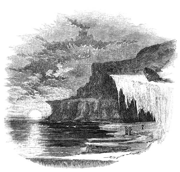 istock Antique illustration - ice foot canopy - Greenland 1443539544