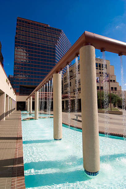 istock Office entrance with water 144354509